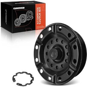 A-Premium Air Conditioner AC Compressor Clutch Kit Compatible with Jeep Compass 2007-2008, Patriot 2007-2008 & Dodge Caliber 2007-2008, Caliber 2009 2.0L
