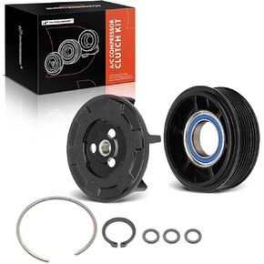 A-Premium A/C Compressor Clutch Kit Compatible with 2010-2015 2.1L 3.0L Mercedes-Benz Sprinter 2500, Sprinter 3500 & Dodge, Freightliner Models