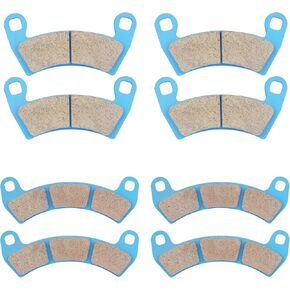 Front & Rear Brake Pads for Polaris RZR XP XP4 Turbo 2016-2022, RZR PRO XP XP4 2020 2021 2022 2206231 2205949-4 Sets Ceramic Organic ATV Brakes
