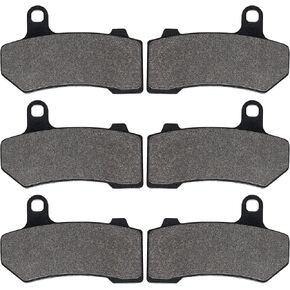 Front and Rear Brake Pads for Harley Davidson Road Glide 2008-2023 / Road King 2008-2023 / Street Glide 2009-2023 / FLHTCU Ultra Classic Electra Glide 2008-2023