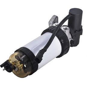 WFLNHB Fuel Pump Fuel Filter Assembly Replacement for JCB DieselMax 444 422E 428D 428E 432D Loader 248B 287B 262B 252B 246B 277B 268B 236B 267B Engine With Wire