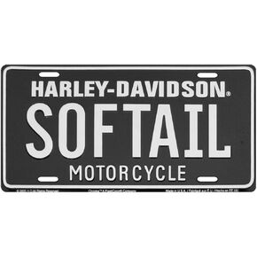 لوحة ترخيص هارلي ديفيدسون سوفتيل in Kuwait