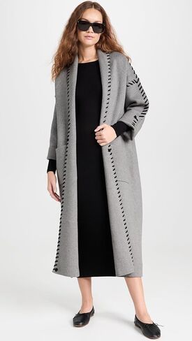 endless rose Women's Whip Stitched Long Knit Cardigan in Saudi Arabia
