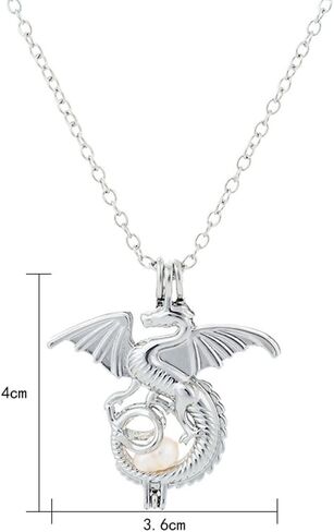 FUTIMELY Luminous Dragon Necklace Vintage Gothic Pterodactyl Pendant Necklace Glow in the Night Dragon Sword Necklace Necklace Personality Halloween Stegosaurus Animal Jewelry for Men Women in Kuwait