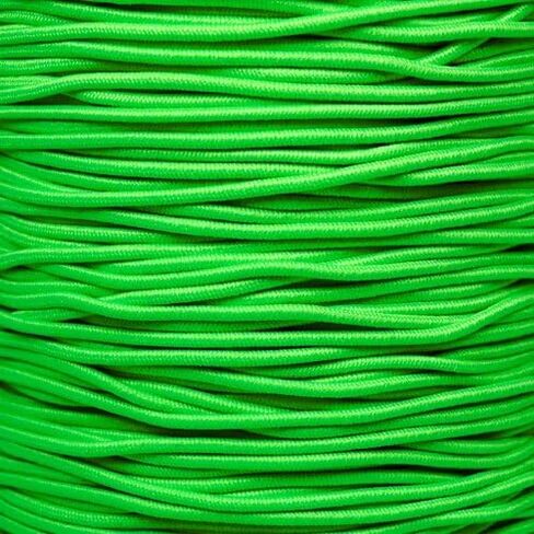 Paracord Planet 1/16 & 1/32 Inch Diameter Elastic Cord in a Variety of Colors – Lengths of 10, 25, 50, 100, 250, 1000, and 1300 Feet in Kuwait