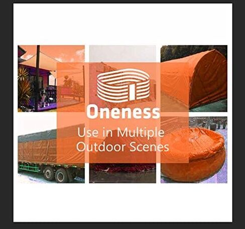 ONENESS Concrete Blanket, Construction Concrete Curing Blanket 3.6mm/0.15inch Thickness, Tarpaulin, Multipurpose Use Waterproof Tarps,12' x 24' in Saudi Arabia
