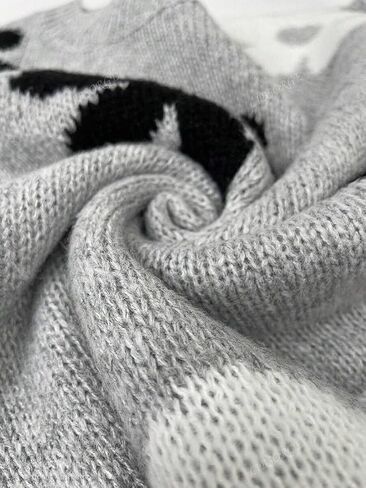 SISKIN Fall Womens Crewneck Pullover Sweater,Daisy Sweater,Cute Sweaters,Cropped Sweater in Saudi Arabia