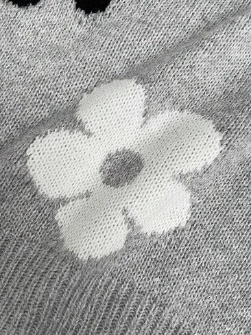 SISKIN Fall Womens Crewneck Pullover Sweater,Daisy Sweater,Cute Sweaters,Cropped Sweater in Saudi Arabia