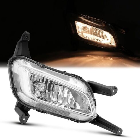 HECASA Fog Light Compatible with 2014-2015 Kia Optima Fog Lamp W/Bulb Front Bumper Left Driver Side Replacement for 922012T550 in Saudi Arabia