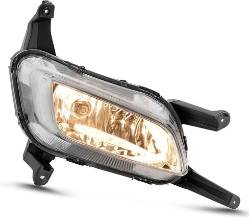HECASA Fog Light Compatible with 2014-2015 Kia Optima Fog Lamp W/Bulb Front Bumper Left Driver Side Replacement for 922012T550 in Saudi Arabia
