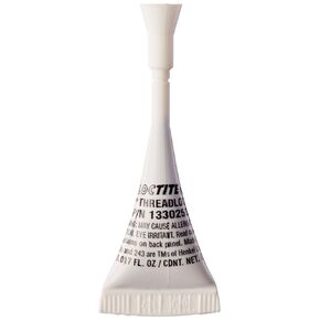 Loctite 1330255 Blue 243 Medium Strength Threadlocker, 360 Degree F Maximum Temperature, 0.5 mL Capsule (442-1330255)