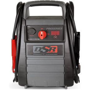 Schumacher DSR116 - Rechargeable Jump Starter - 12V 2250 Peak Amps Portable Car Jump Starter for Gas + Diesel Vehicles - Jumper Cables with Battery Pack - 525 cranking amps, 350 Cold cranking amps