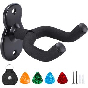Guitar Wall Mount,Ukulele Hanger Hook Holder Stand Guitar Hangers Hooks for Acoustic Electric Bass Guitars and Ukulele