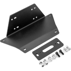 WeiSen Winch Mount Bracket Plate Compatible with 2012-2023 Polaris Ranger 1000 XP 570 900 1000 Crew Diesel
