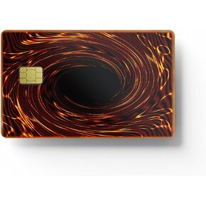 ملصق لاصق لبطاقة HK Studio Card Anime Magic Card لـ EBT، والنقل، والمفتاح، والخصم، وجلد بطاقة الائتمان - يغطي بطاقة البنك الشخصية - بدون فقاعات، رفيع، مقاوم للماء، مطبوع رقميًا