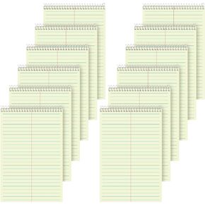 TOPS(R) Steno Books, 6in. x 9in., Gregg Ruled, 80 Pages, Green Tint in Saudi Arabia