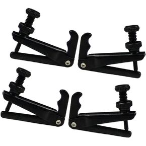 Violin Strings Violin Strings 4pcs Brass Practical Tuner Violin Tuning Adjuster / - Full-size Black Tuners Tools Universal Fine Parts /-/ Fiddle Faddle Violin Tuner Violin Tuner