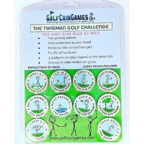 The Twigman Golf Challenge Coin Golf Game in Saudi Arabia