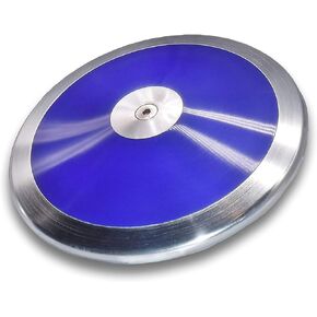 TC Blue Equinox Track and Field Discus 1k - 1 kg Discus - Girls Discus 1kg - The Foremost Intermediate Girls High School Discus - 1k Discus - Experience The Joy of Throwing Discus!!