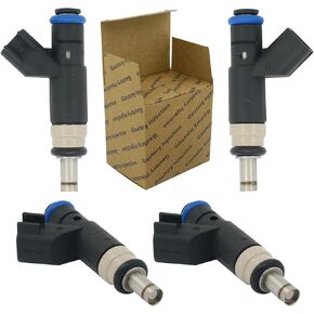 Fuel Injectors Compatible with Dodge Avenger 2008-2013 Caliber 2007-2012 Journey 2009-2013, Chrysler 200 2011-2013 Sebring 2007-2010, Jeep Compass 2007-2013 Patriot 2007-2013 Replaces 4891577AC 4 Pcs