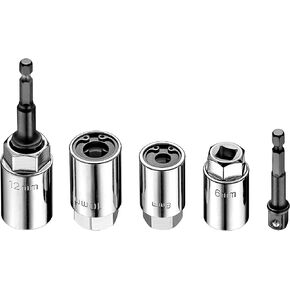 kauplus 4 PCS Metric Stud Remover and Installer Set- 3/8-inch 6MM, 8MM, 1/2-inch 10MM, 12MM