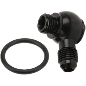 تركيب بانجو AN6، محول بانجو AN‑6 إلى ORB‑6 9/16 UNF Bolt ألومنيوم منخفض الارتفاع ملحق سيارة أسود دقيق in Kuwait