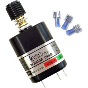 Selectable Cycle Time Adjustable Livewell Timer Aerator Pump 12V Switch
