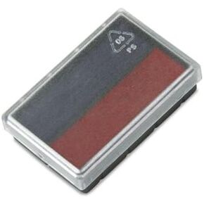 Replacement ink pad for 2000 plus micro dater, blue/red