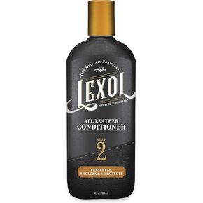 Lexol Leather Conditioner, Use on Car Leather, Furniture, Shoes, Bags, and Accessories, Trusted Leather Care Since 1933, 16.9 oz Bottle