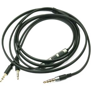 Replacement Cable Compatible with Sol Republic Master Tracks HD V8, V10, V12, Sol Republic X3 Headphone, Remote Volume Mic Compatible with iPhone Samsung Galaxy Xiaomi Huawei Android