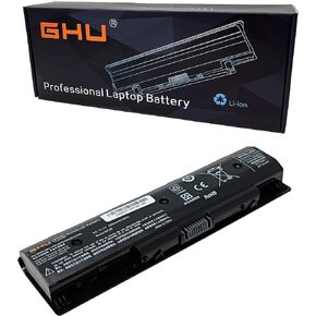 GHU New Battery PI06 PI06XL Compatible with HP Notebook HSTNN-LB4N HSTNN-UB4N HSTNN-LB4O PI09 PN 710416-001 710417-001 HSTNN-YB4N HSTNN-YB4O P106 PI06 PI06XL PI09 58WH 5200mAH 10.8v11.1v
