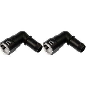 موصل خرطوم سخان Dorman 800-418 3/4 x 3/4 متوافق مع موديلات مختارة من Ford / Lincoln، أسود، عدد 1 (عبوة من قطعة واحدة) in Kuwait
