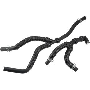 X AUTOHAUX 626-315HP 5058729AH HVAC Heater Hose Assembly for Chrysler Town and Country for Dodge Grand Caravan for Ram C/V 2011-2020 Engine Inlet & Outer Heater Hose