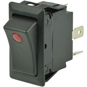 BEP 1001714 SPST Rocker Switch - Off/On, One LED