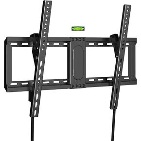 TV Wall Mount for Most 37-82 inch Flat/Curved TV Universal Tilting TV Mount Low Profile TV Bracket Fits 24"/18"/16" Studs, Max VESA 600x400mm Holds up to 132lbs MT5083