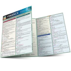 Finance Equations & Answers Laminated Reference Guide (QuickStudy Academic)