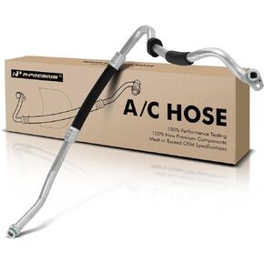 A-Premium A/C Suction Line Hose Assembly Compatible with Audi A4 2005-2009 2.0L, A4 2006-2008 3.2L, A4 Quattro 2005-2009 2.0L 3.2L, From Evap