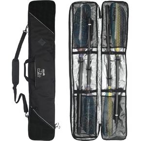 حقيبة مجداف كاياك للرياضات المائية - حقيبة كاياك تناسب مجدافين كاياك - حقيبة نقل وتخزين مجداف التجديف - ملحقات قوارب الكاياك in Kuwait