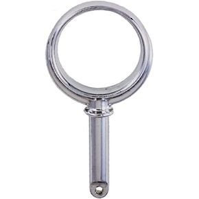 Perko 1267DP0ZNC Round Type Rowlock Horns, Plain