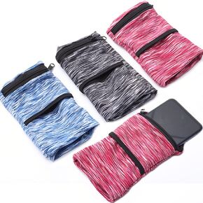 3Pcs Sport Phone Holder for Running,Phone Armband Sleeve-Use for Running, Walking, Hiking,Biking (3colors)