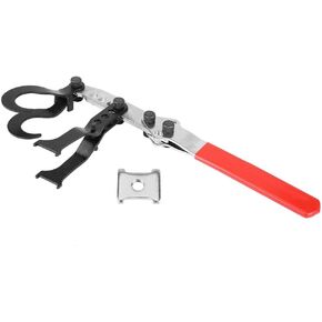 Valve Spring Compressor Lever Type, Cylinder Head Valve Spring Compressor Stem Seal Replacement Tool for OHV OHC Engines