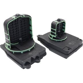 SecosAutoparts 2PCS Left & Right Air Intake Manifold Adjusting Unit DISA Valve fit for BMW X5 X3 Z4 E82 E88 E92 328i 528i 530i 128i 2009-2015 11617522929 11617579114 11617560537 11617560538
