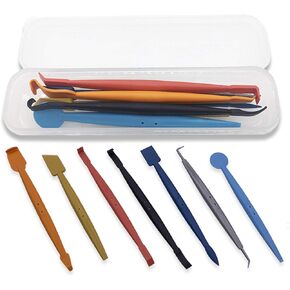 KDLINGZ Vehicle Vinyl Wrap Tool Kit,7 Miniature squeegees with Magnets, Suitable for car Vinyl Wrapping Contours and car Window Film