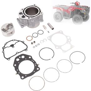 MOFANS Cylinder Piston Kit with Gasket Set Standard Bore Rebuild Top End Kit Fit for Honda TRX500 Foreman Rubicon 500 2012 2013 2014-2016 2017 2018 2019 Replace for 12100-HR0-F00
