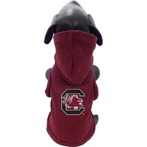 NCAA South Carolina Gamecocks Cotton Lycra Hooded Dog Shirt
