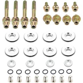 Dewhel B-SERIES B16 B17 B18 VTEC LOW-PROFILE SLIM VALVE COVER HARDWARE WASHER BOLT Color Black in Kuwait