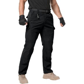 Arunlluta Men’s Tactical Pants, Ripstop Water Resistant Cargo Work Pants for Men, Stretch Hiking Pants Lightweight in Kuwait
