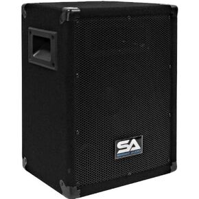 Seismic Audio - Pair of 8" PA DJ Pro Audio Band Speakers 150 Watts - Use as a Main or a Monitor - Karaoke