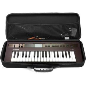 ANALOG CASES Yamaha Reface Series & Arturia KeyStep 37 Case - Custom-Fitted Compact PULSE Hard Case for Travel