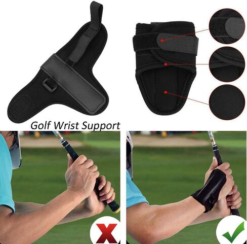 Golf Swing Training Aid Arm Band Trainer Impact Ball Inflator Assist Posture Motion Correction Aids Set for Men Women Golfer Beginner Practice in Saudi Arabia